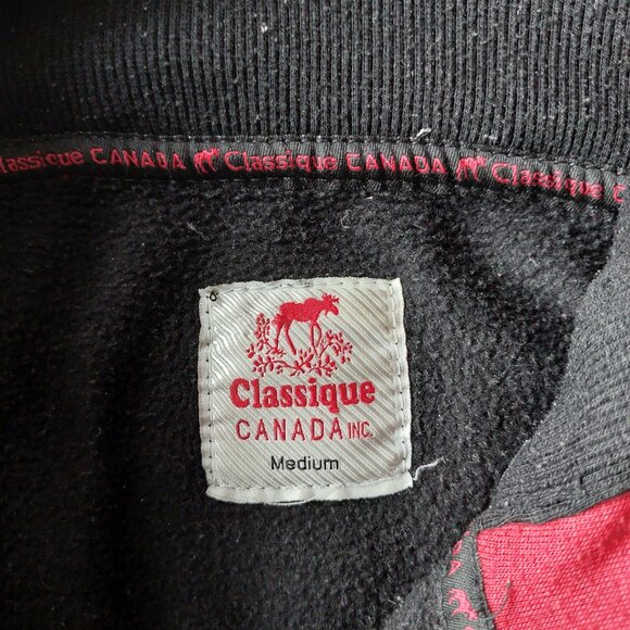 Canada Maple Leaf Zip Up Hoodie, Men's M - Picture 6 of 9